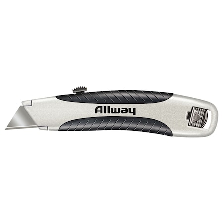 Allway Allway 8.6 in. Utility Knife Black 1 pk RSK
